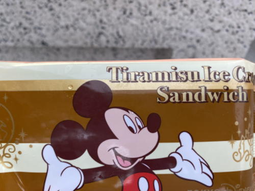 東京ディズニーシー ドックサイドダイナーのローストビーフサンド　スープ＆デザートセット、ティラミスクッキーアイス
