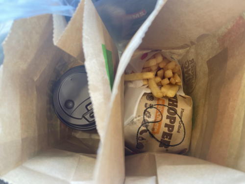 バーガーキングのクワトロチーズワッパーセット